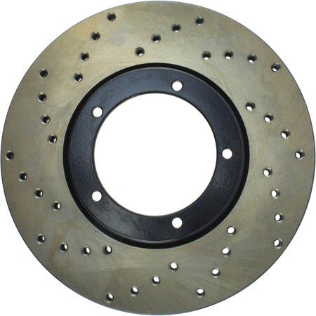 Centric Parts Sport Cross Drilled Brake Rotor, 128.37018R 128.37018R